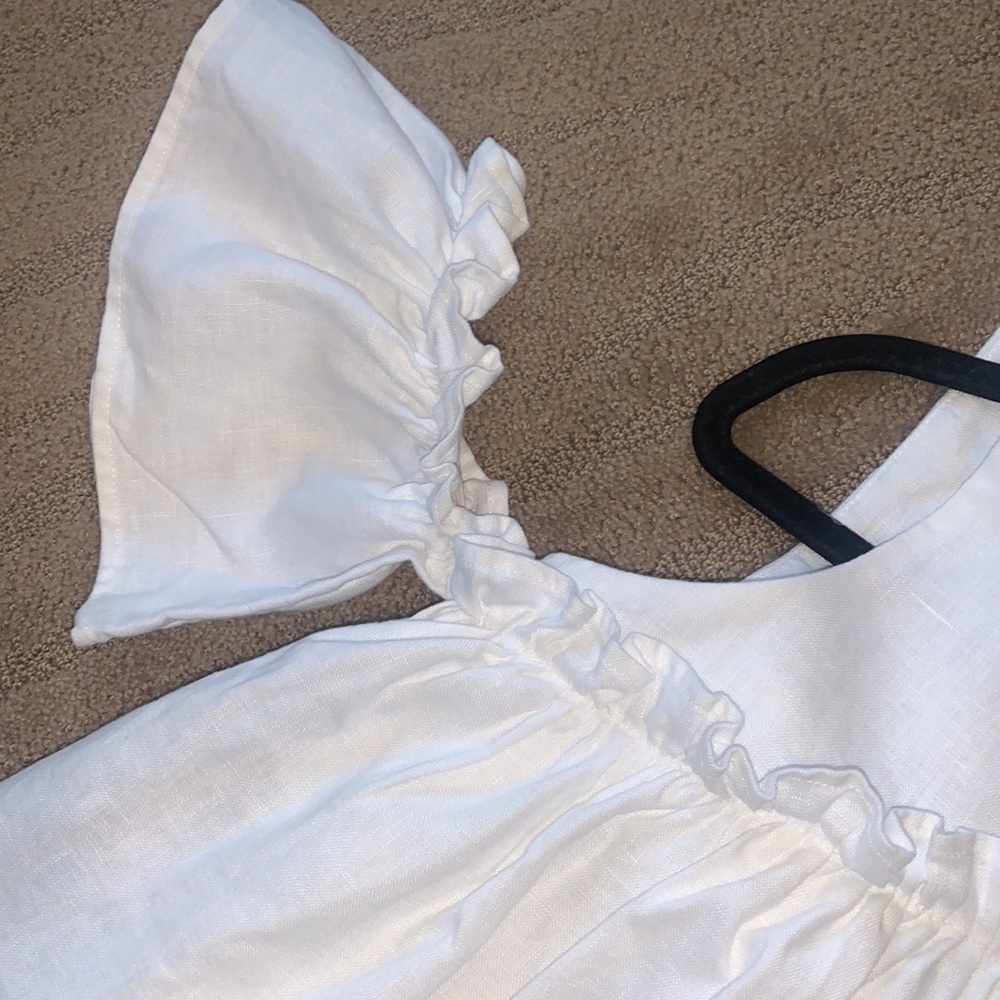 J.O.A. Layered Ruffle Cold Shoulder Top - Picture 11 of 12